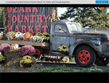 Tablet Screenshot of ozarkcountrymarket.com